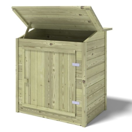 Tuinkast voor zwembadapparatuur 1.2x0.89 m H.1.13 m - Geïmpregneerd