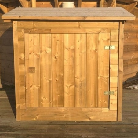 Tuinkast voor zwembadapparatuur 1.2x0.89 m H.1.13 m - Geïmpregneerd
