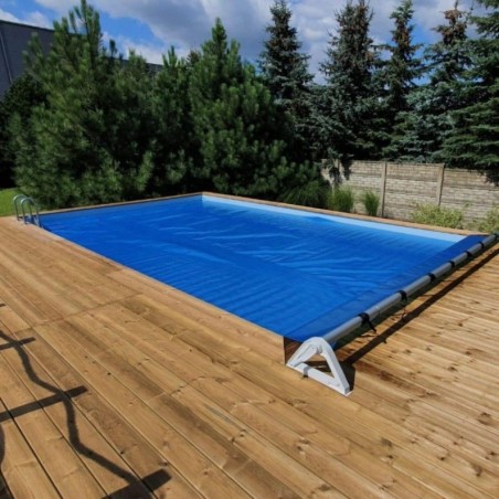 Zomer noppenafdekking 6.47 x 3.22 m voor zwembad BAS7308