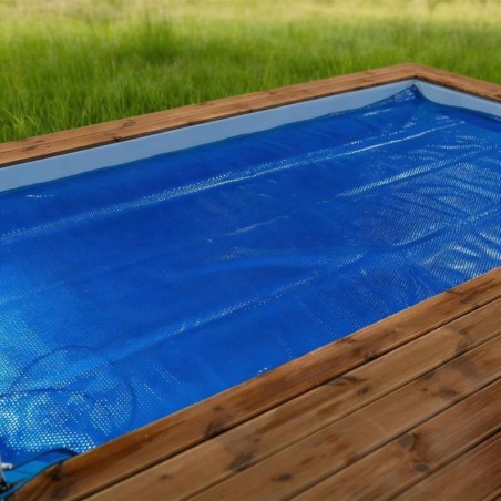 Zomer noppenafdekking 2.96 x 2.96 m voor zwembad BAS7301
