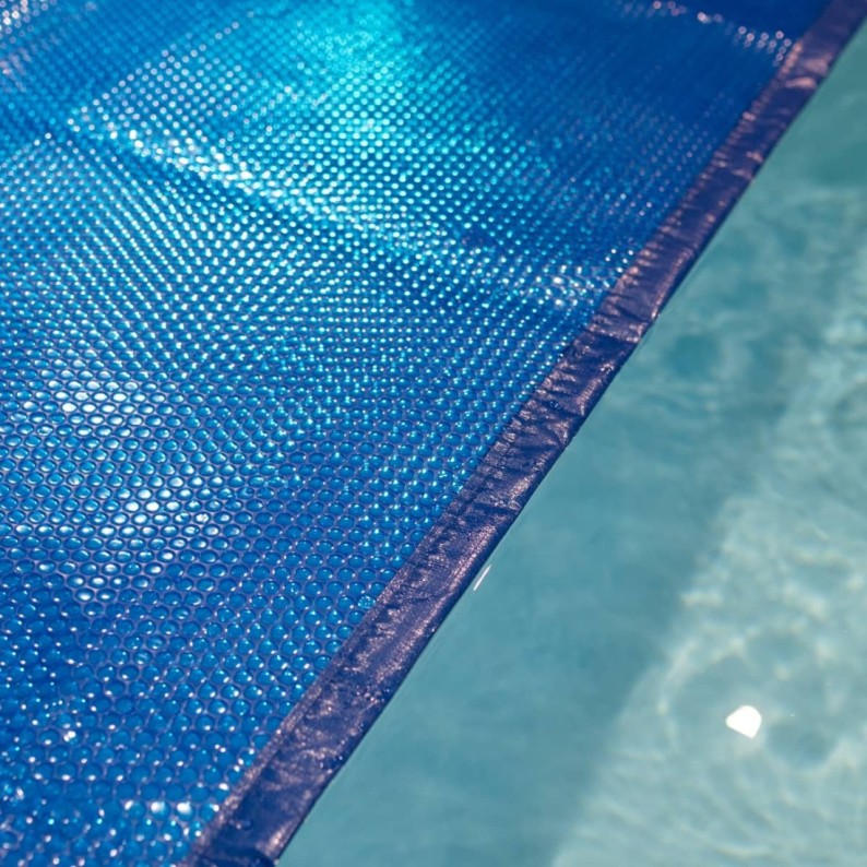 Zomer noppenafdekking 6.77 x 3.44 m voor zwembad BAS7305