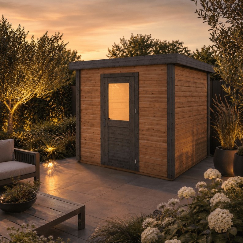 Traditioneel Tuinhuis Rava 200x200 cm | Geïmpregneerd