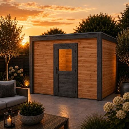 Modern Tuinhuis Nexa | 250x 250 cm | geïmpregneerd