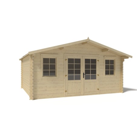 Tuinhuis Apeldoorn 500x400 cm | 40mm | Onbehandeld