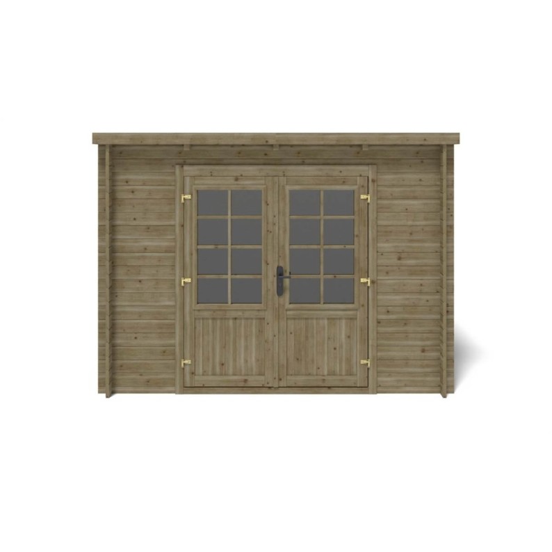 Houten tuinhuis  m² - x m -  mm - Geïmpregneerd