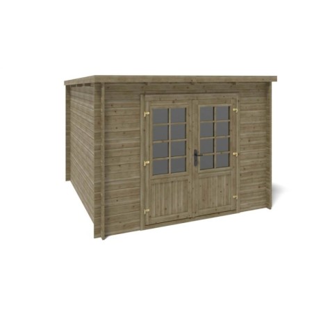 Houten tuinhuis  m² - x m -  mm - Geïmpregneerd