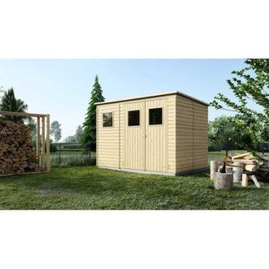 Paneel Tuinhuis Willem | 270x180cm | 19mm | Onbehandeld