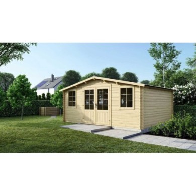 Houten tuinhuis 25 m² - 5x5 m - 40 mm