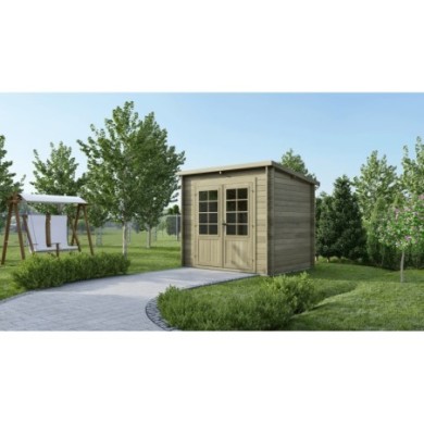 Houten tuinhuis 5 m² - 2.5x2 m - 28 mm - Geïmpregneerd