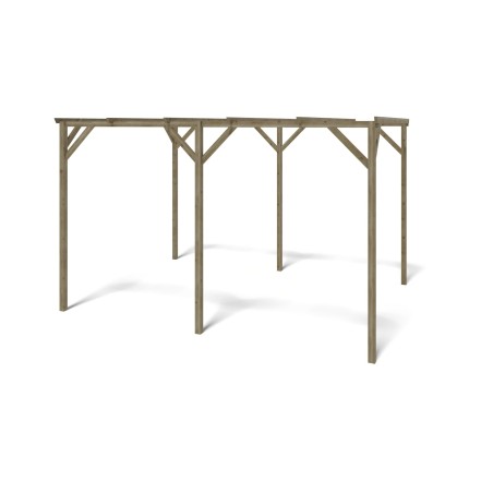 Carport, garageschuilplaats - 3x4 m - 12 m²