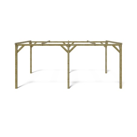 Carport, garageschuilplaats - 3x5.1 m - 15.3 m²