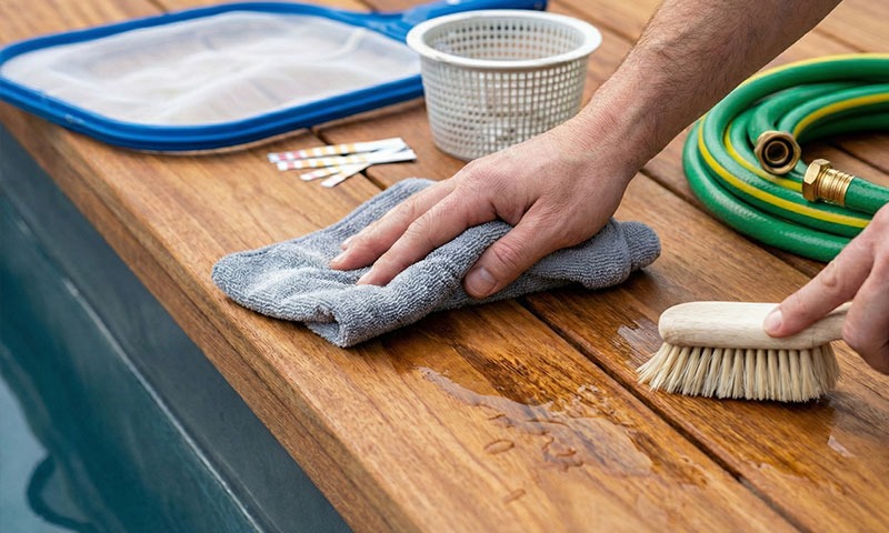 Hoe bereid je een zwembad voor na de winter?