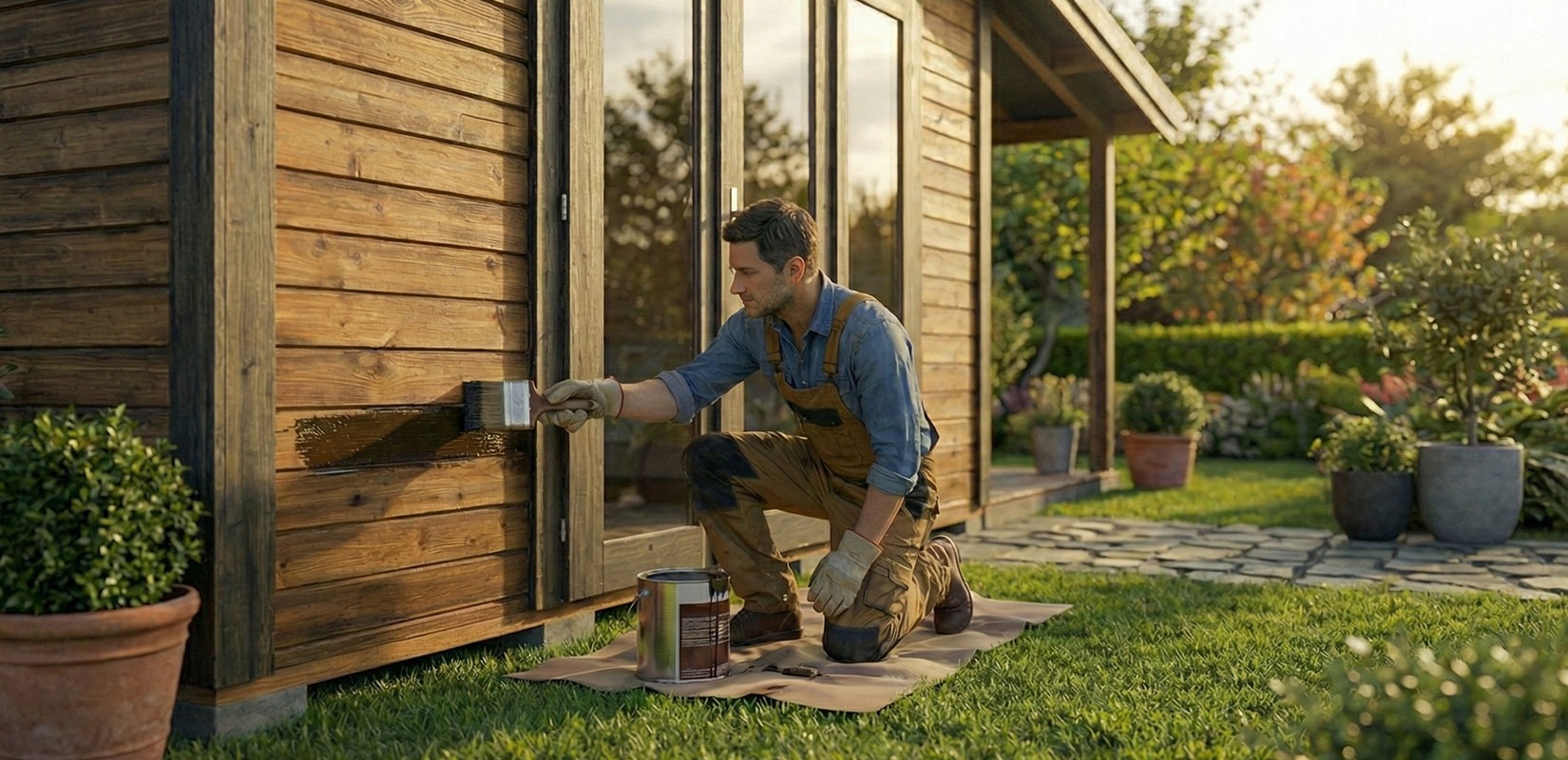 Duurzame bescherming voor uw tuinhuis en buitenverblijf