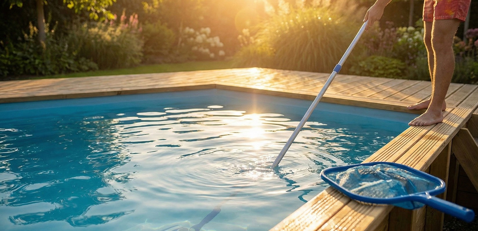 Het zwembad voorbereiden vóór het seizoen