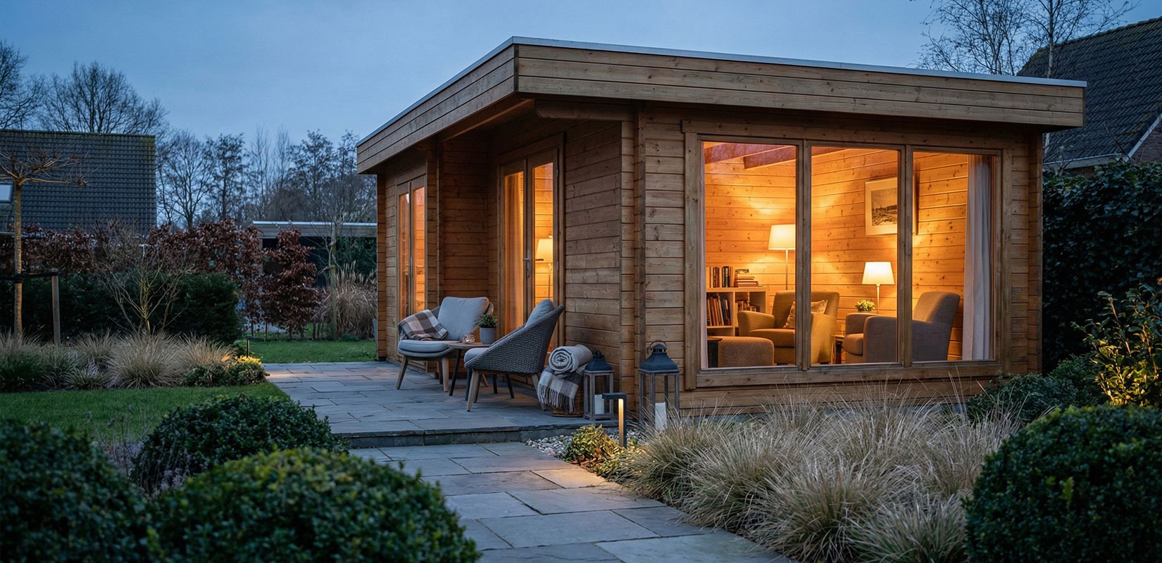 Gastenverblijf in de tuin – wat is toegestaan in Nederland?